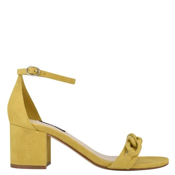 Nine West - Kimba Ankle Strap Block Heel Sandals - Picture 11 of 11